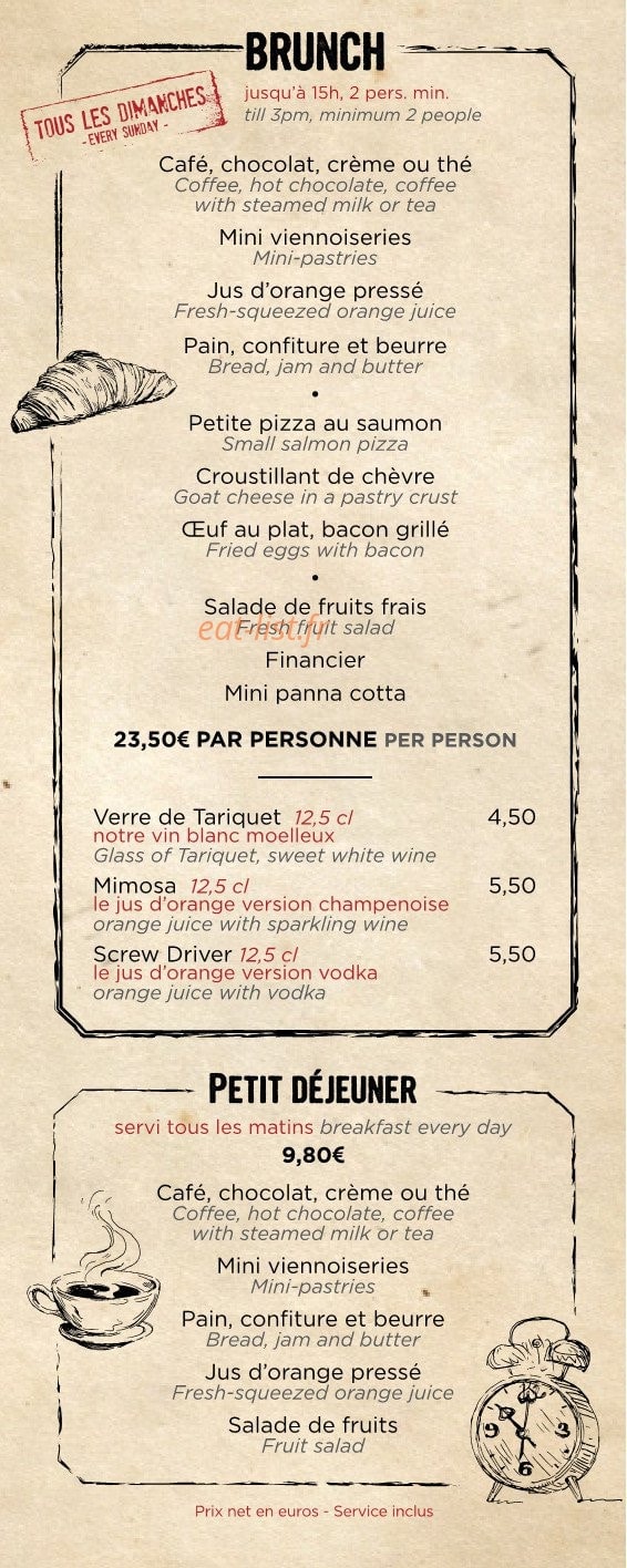 Le Pigalle — carte page 12