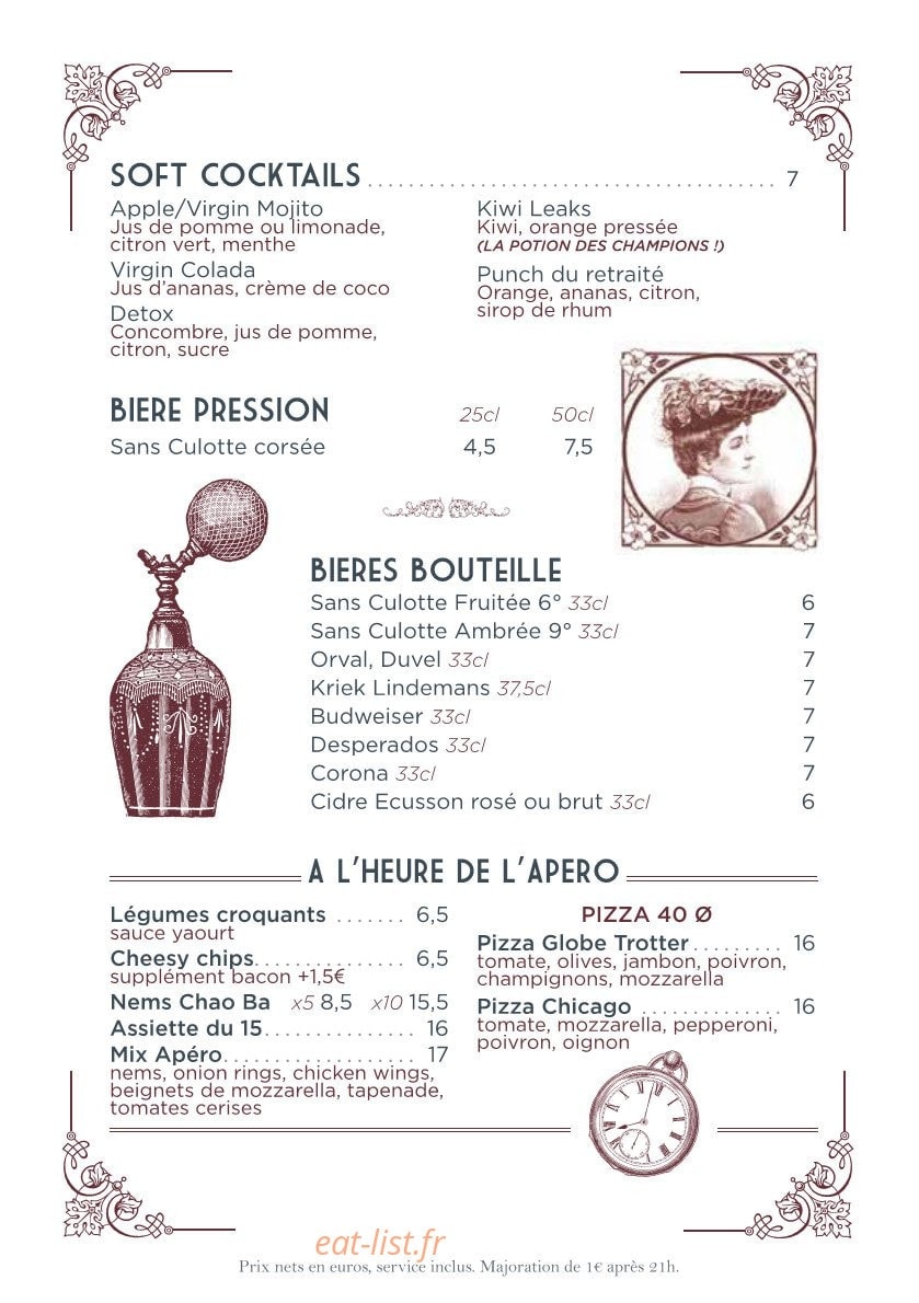 Le Pigalle — carte page 3