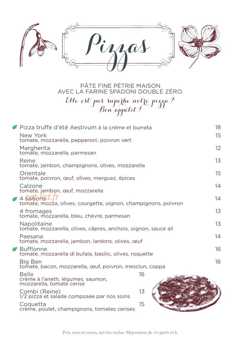 Le Pigalle — carte page 7