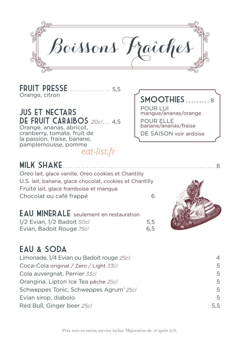 Le Pigalle — carte page 4