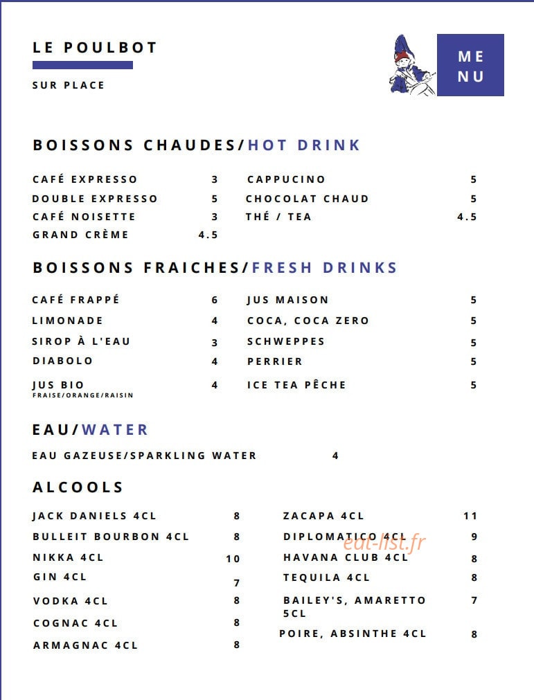 Le poulbot — carte page 7