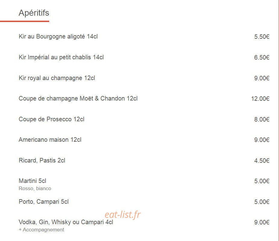 Le Relais De La Butte — carte page 6
