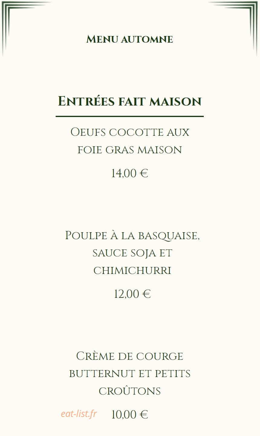 Le Replat de Montmartre — carte page 1