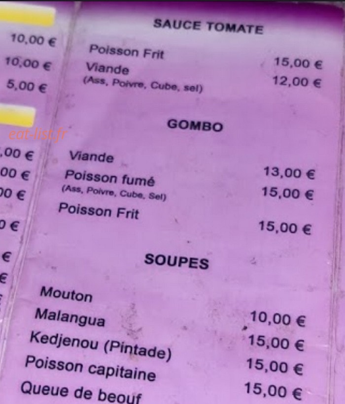 Le Repos Du Chef — carte page 3