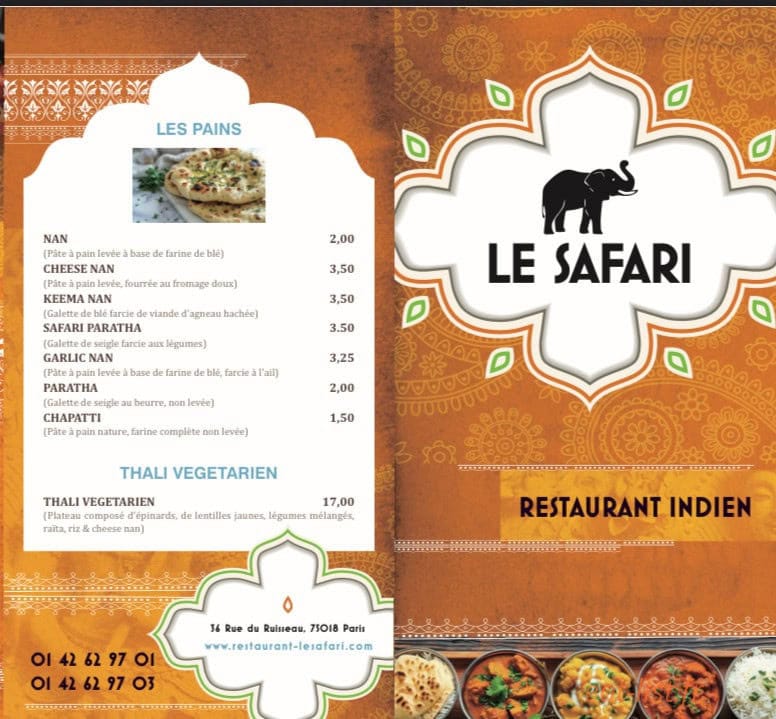 Le Safari — carte page 3