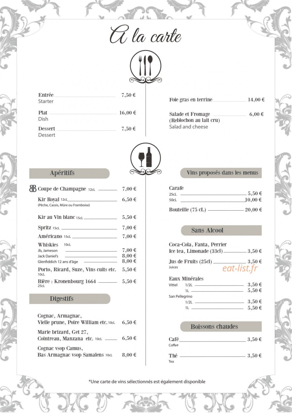 Le Sagittaire — carte page 3