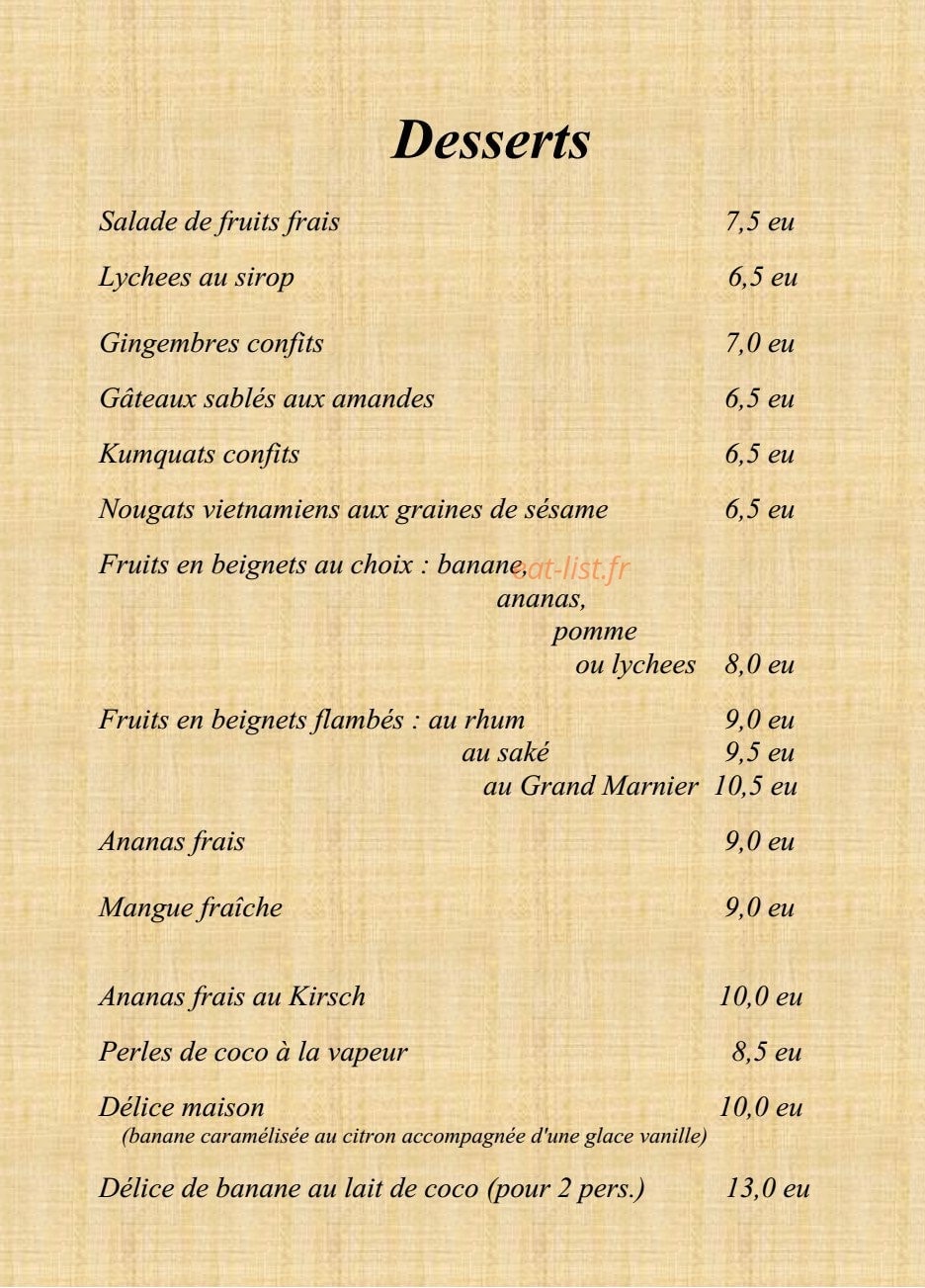 Le Sourire de Saigon — carte page 7