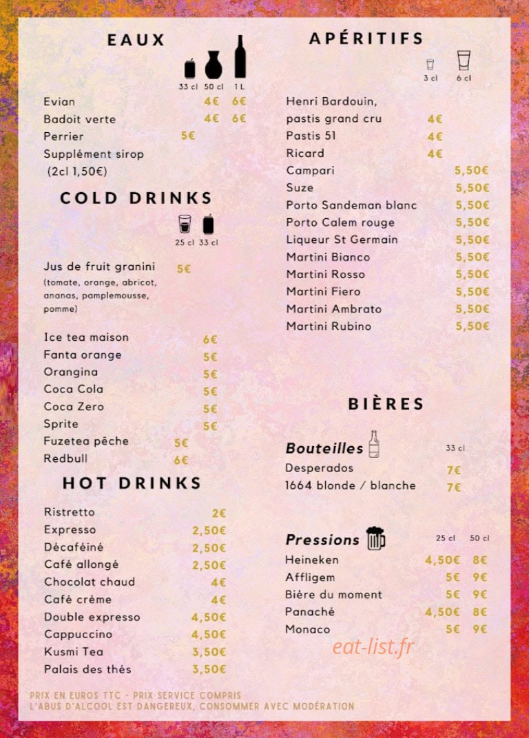 Le SpeakArt — carte page 4