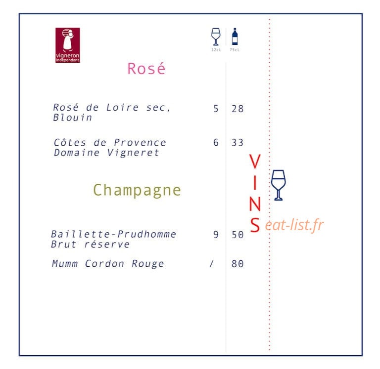 Le Tagada Bar — carte page 4