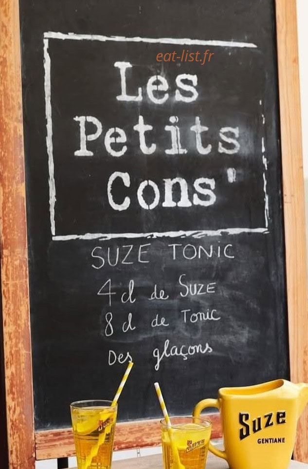 Les Petits Cons' — carte page 1