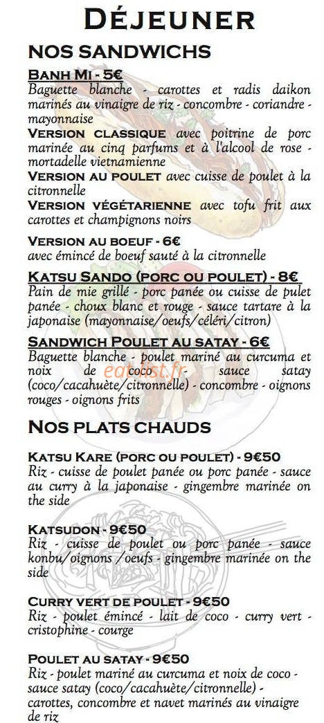 Lüük Sandwich — carte page 2