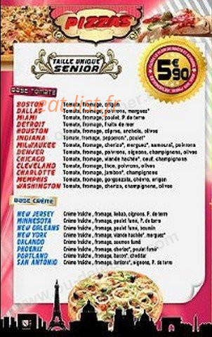 m&m's pizza — carte page 3