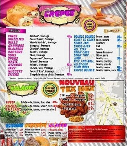 m&m's pizza — carte page 4