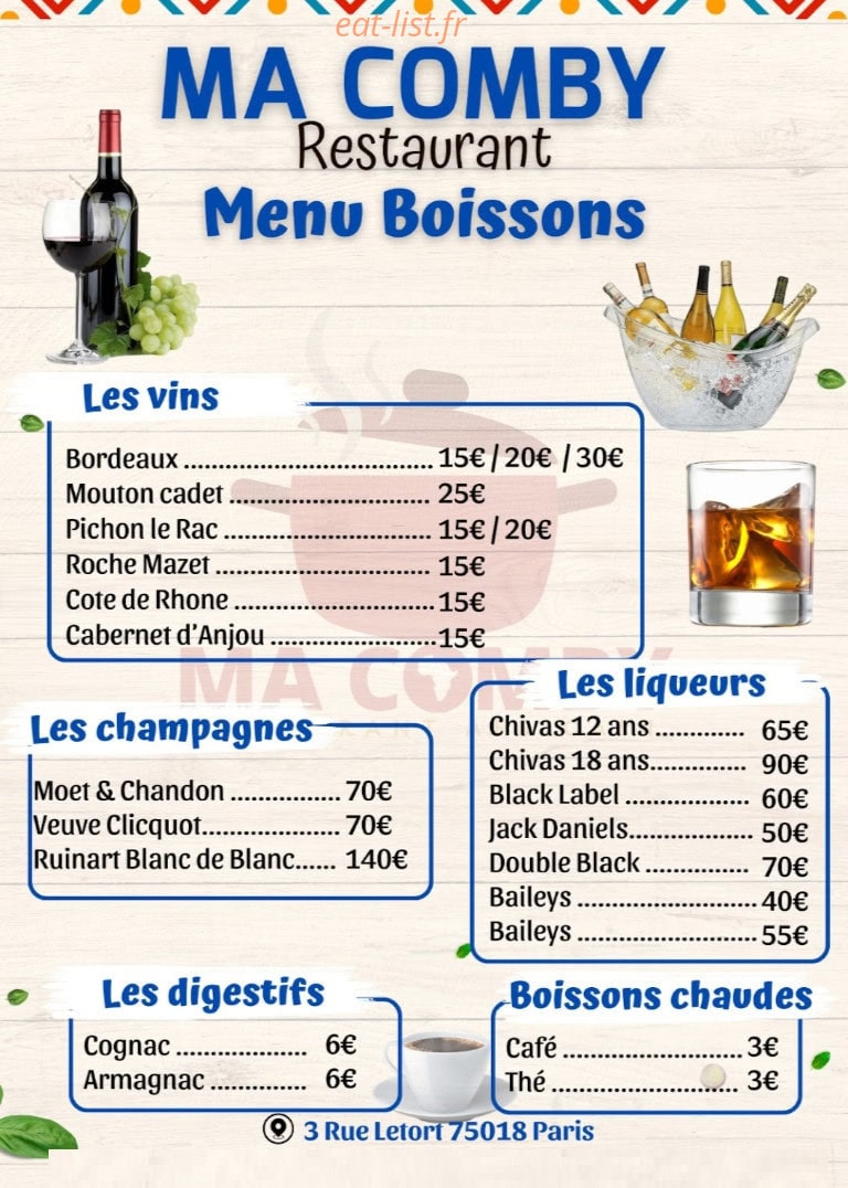 Ma Comby — carte page 4