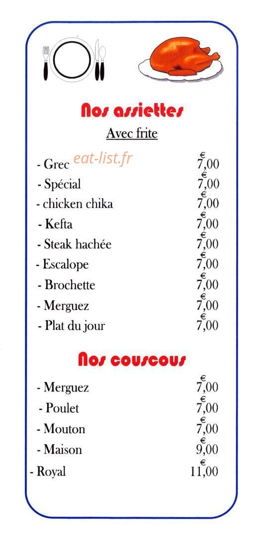 Mac Beni — carte page 1
