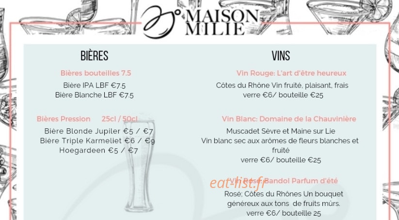 Maison Milie — carte page 4