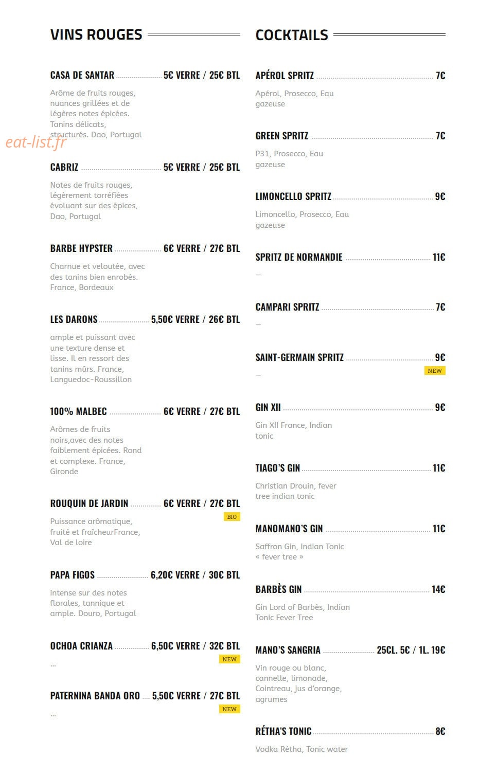 Mano Mano — carte page 2