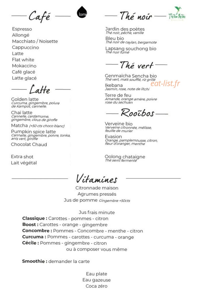 Mignon — carte page 1