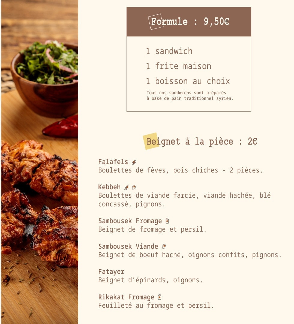 Mosaïco — carte page 2