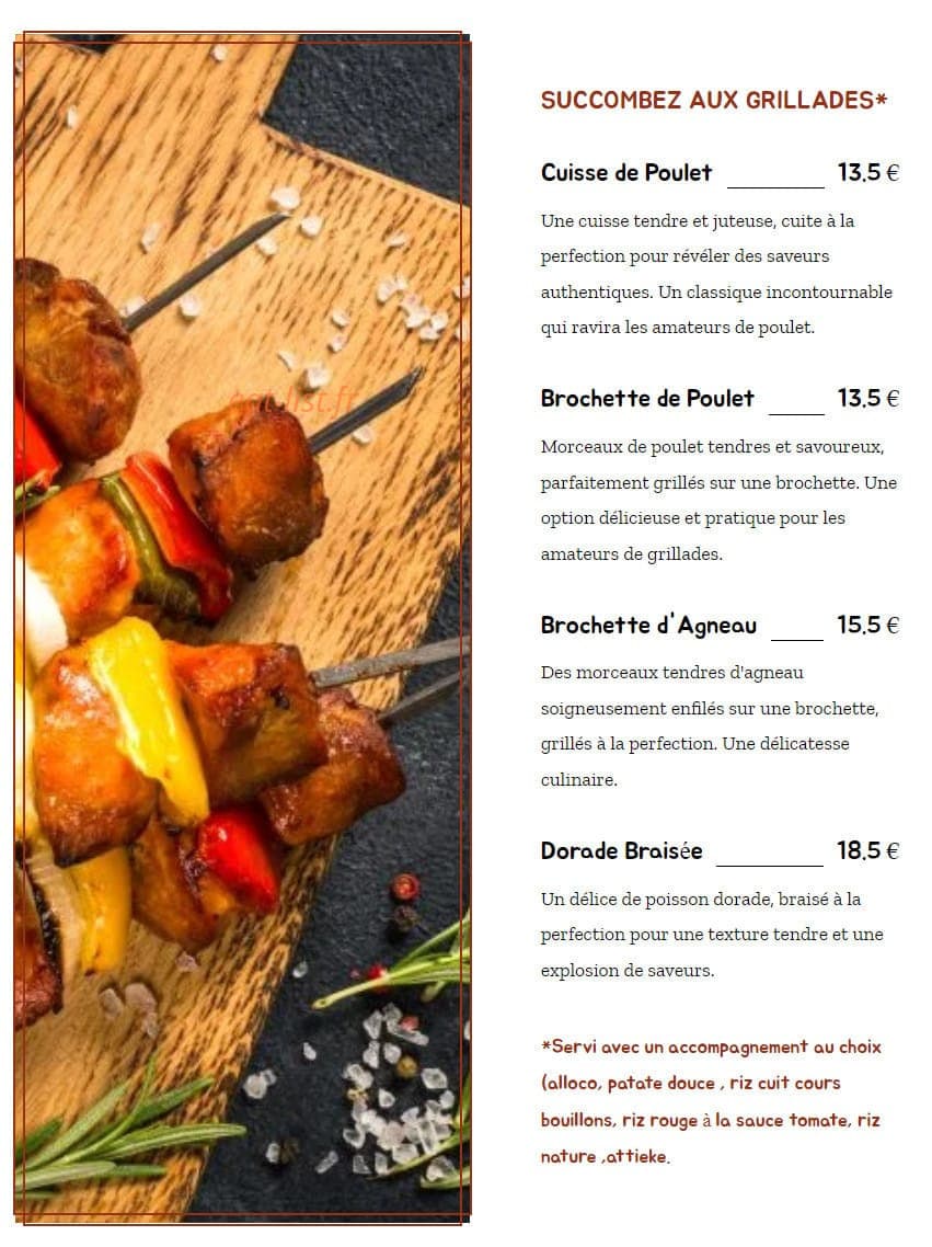Obaobab — carte page 5