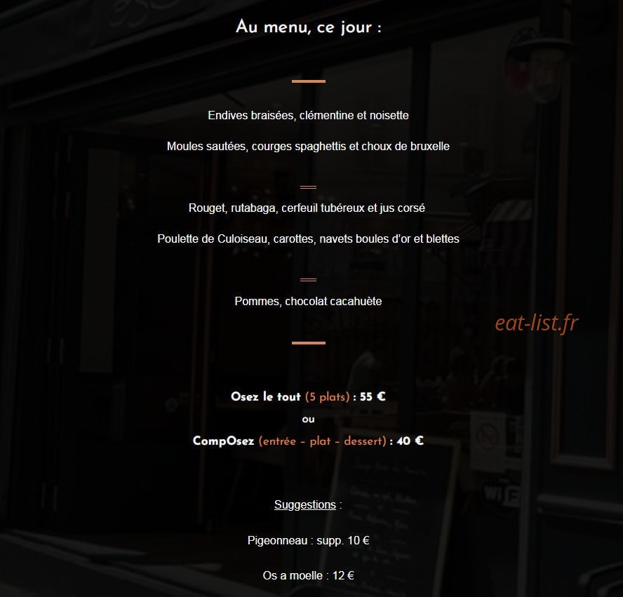 Ose — carte page 1