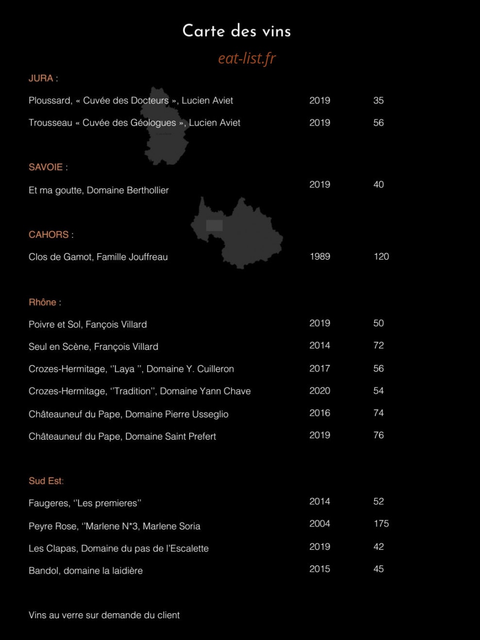 Ose — carte page 7