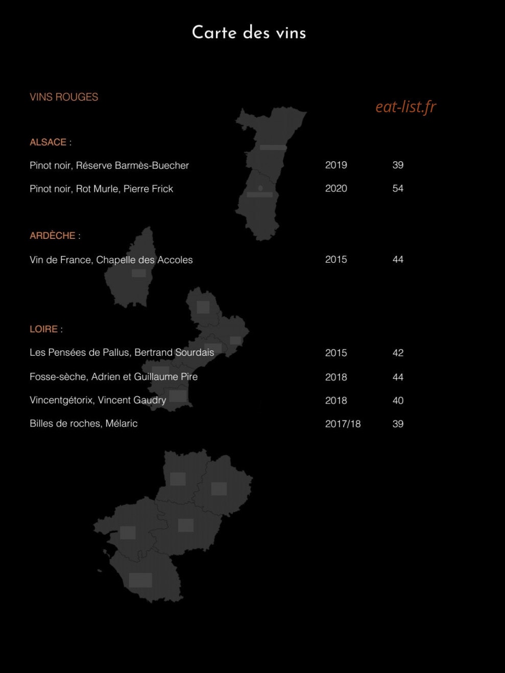 Ose — carte page 5