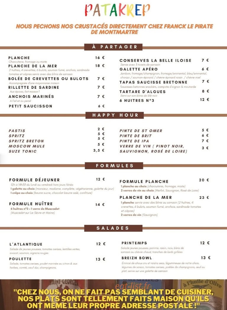 Patakrep — carte page 2