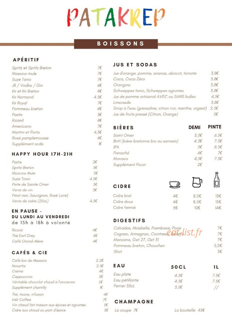 Patakrep — carte page 3