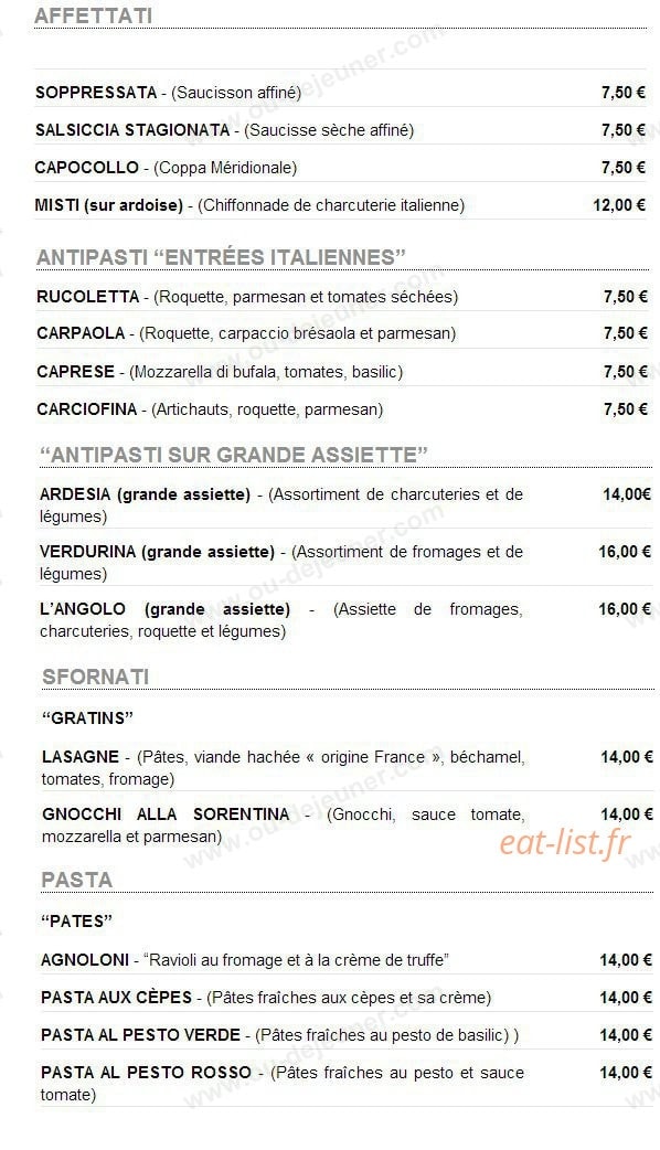 Piccolo Rosso — carte page 1