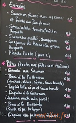 Quelli di la — carte page 1