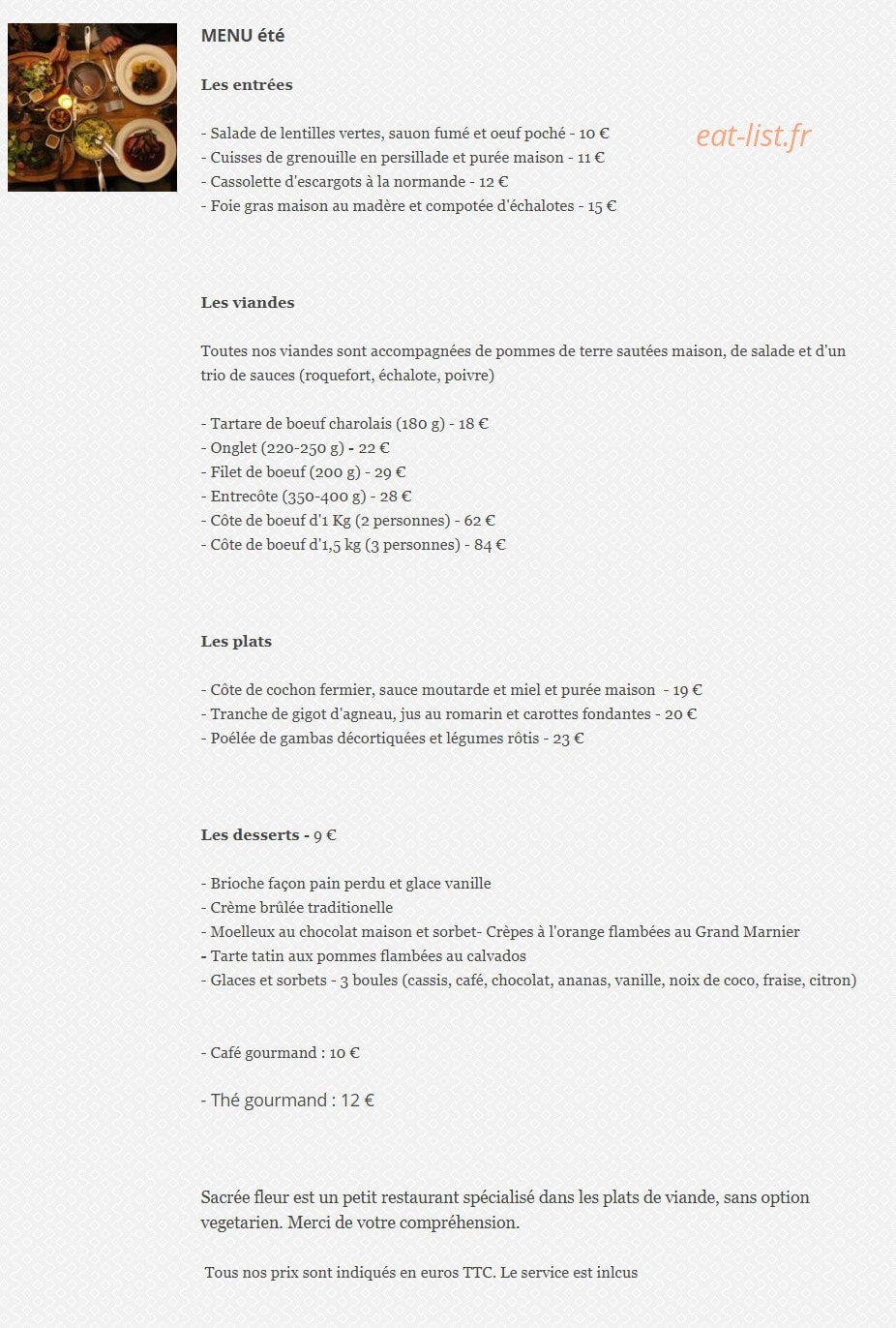 Sacrée fleur — carte page 1