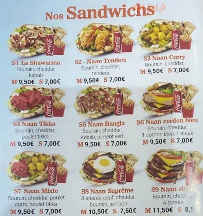 Shawarma House — carte page 3