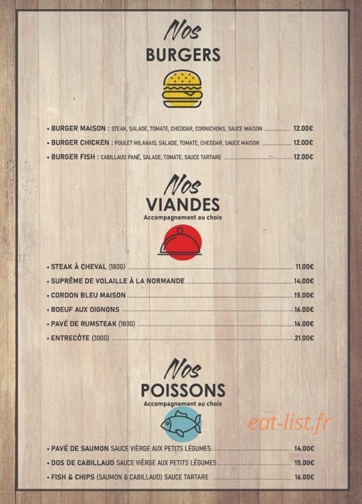 Small Cantine — carte page 3