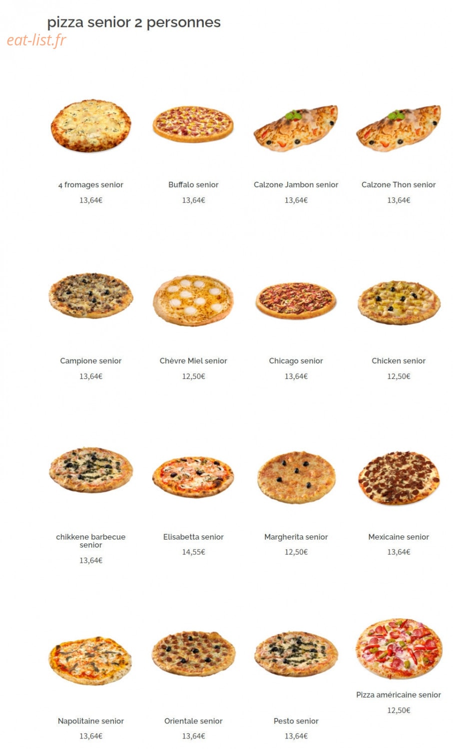 Sos pizza — carte page 3