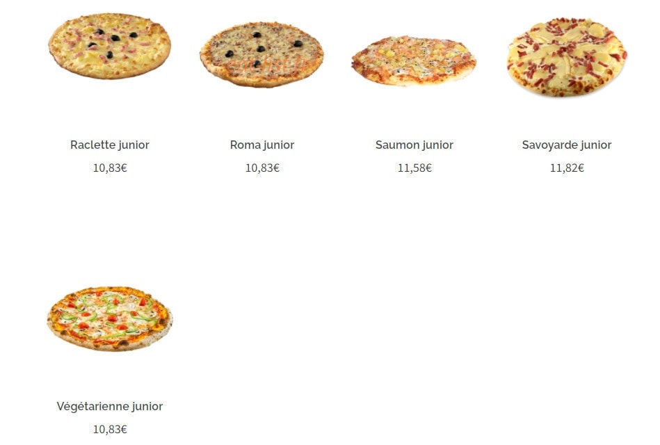Sos pizza — carte page 2