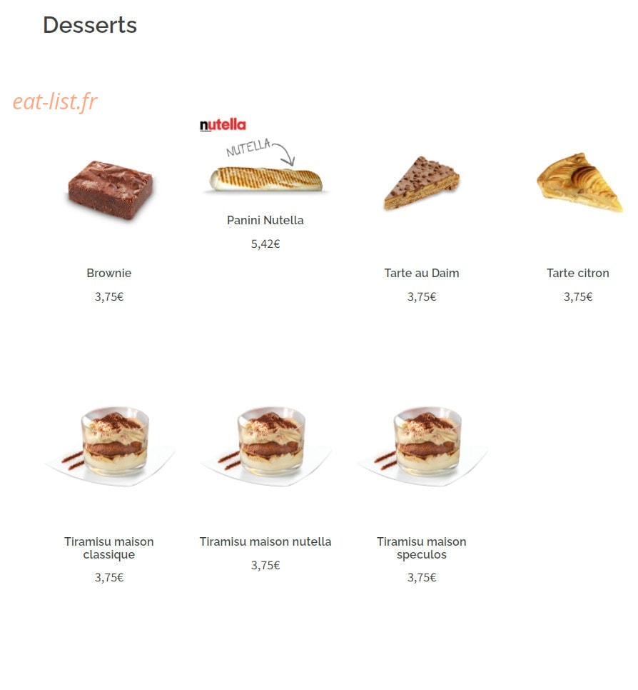 Sos pizza — carte page 12