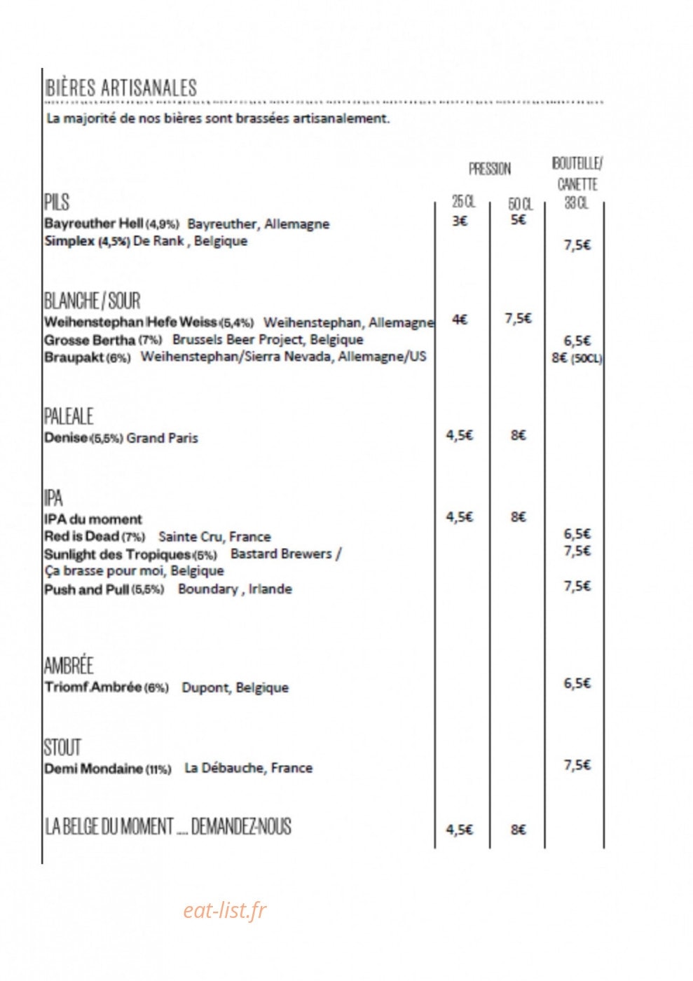 Sunset — carte page 10