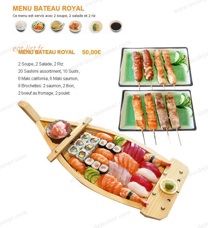 Sushi Best — carte page 4