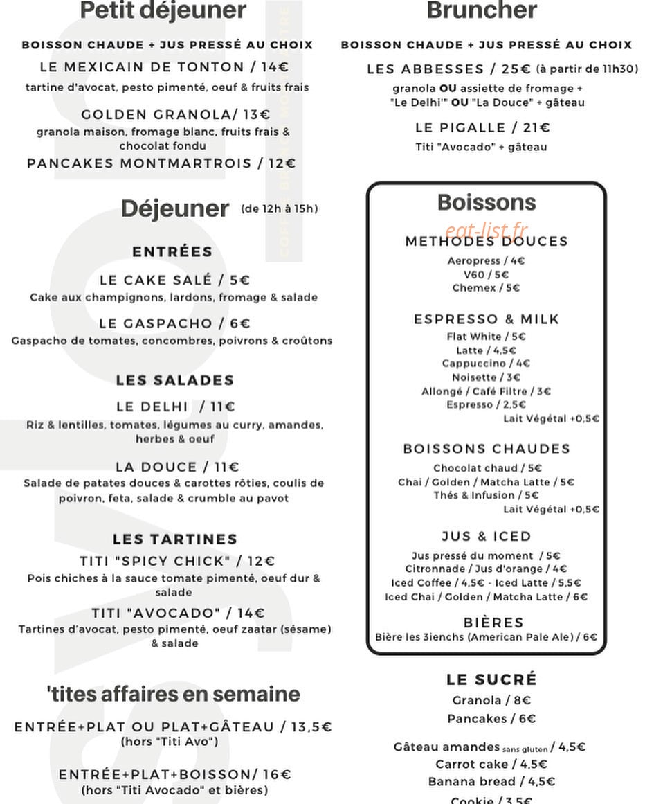 Sylon de Montmartre — carte page 1