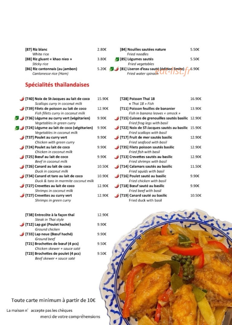 Thai 18 — carte page 3