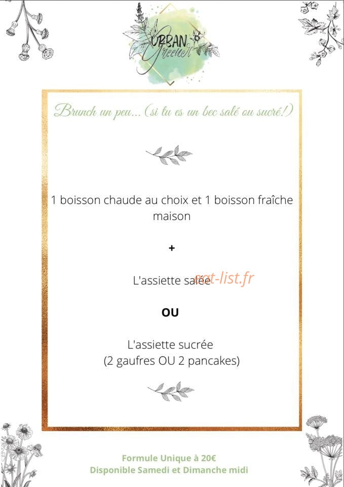 Urban Greener — carte page 1