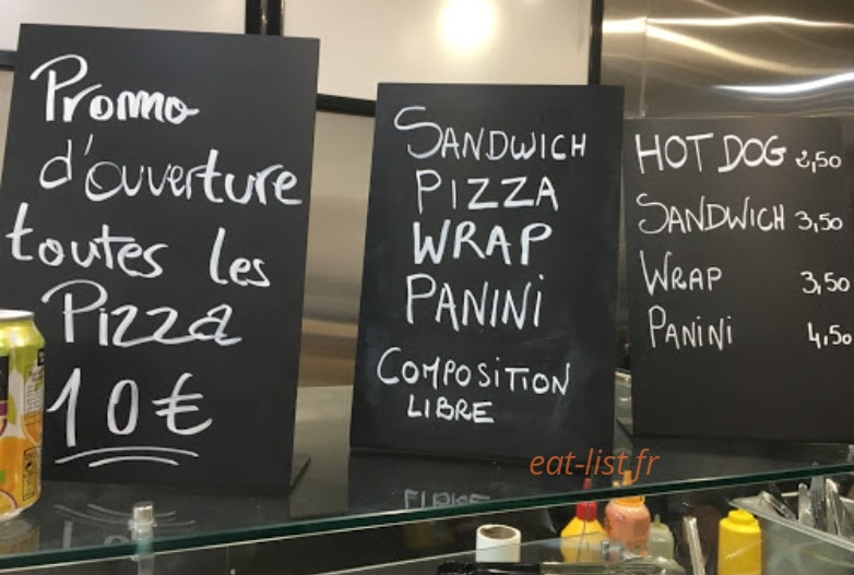 Va te faire food — carte page 1