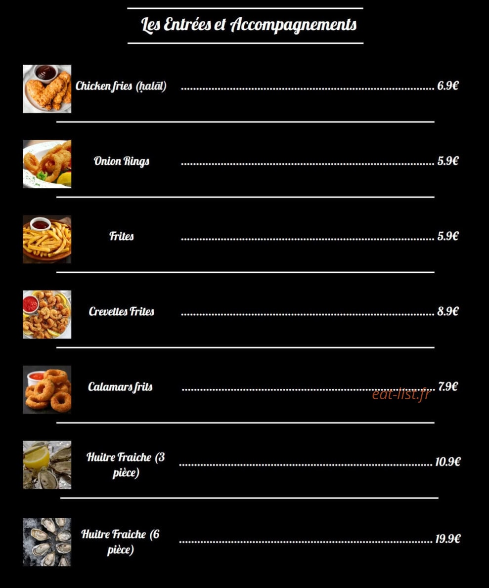 Yes Crab — carte page 1