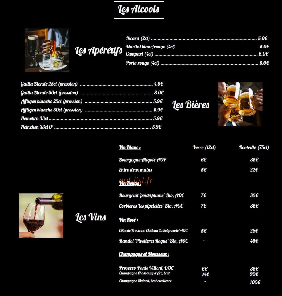 Yes Crab — carte page 7