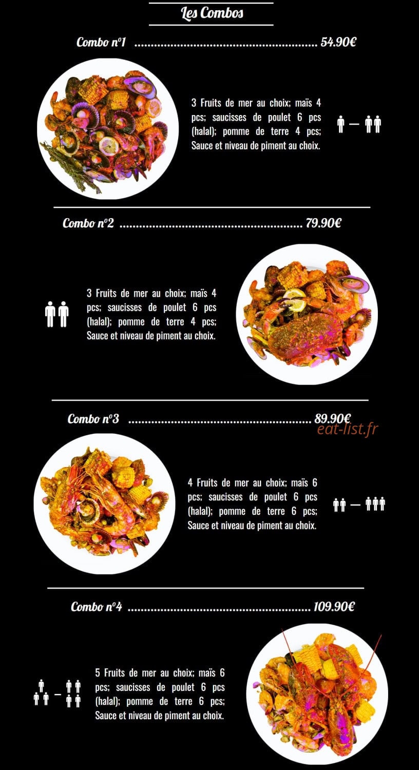 Yes Crab — carte page 2