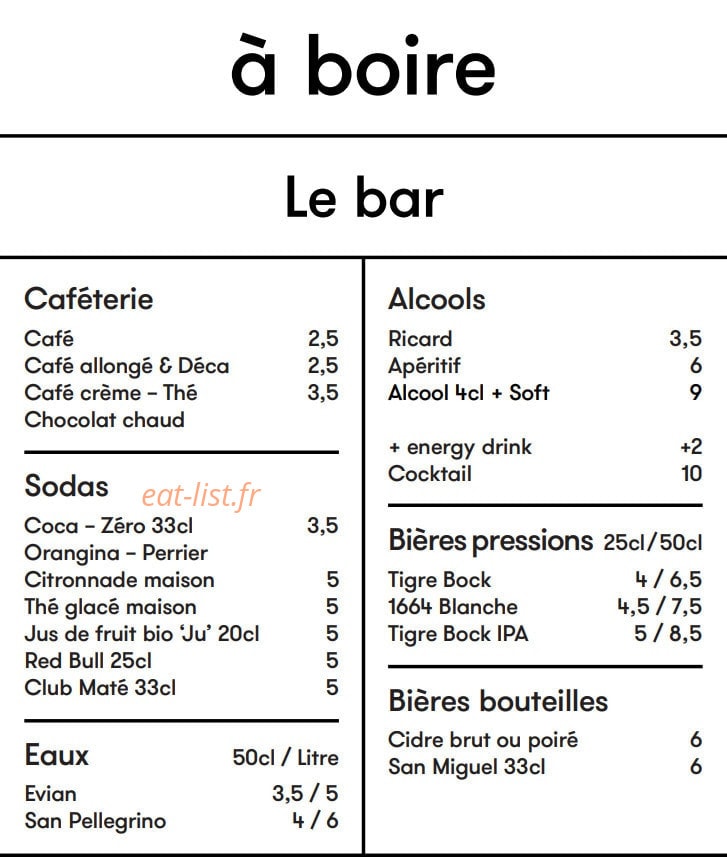 à la folie — carte page 4