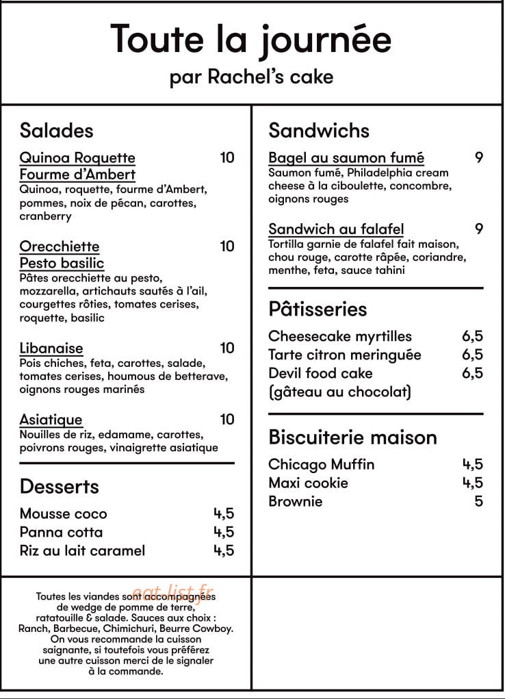 à la folie — carte page 1