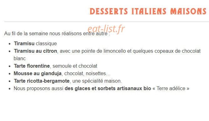 Al forno — carte page 3