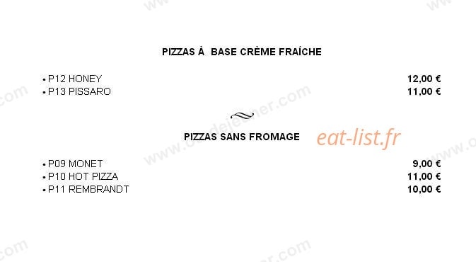 Aroma — carte page 1